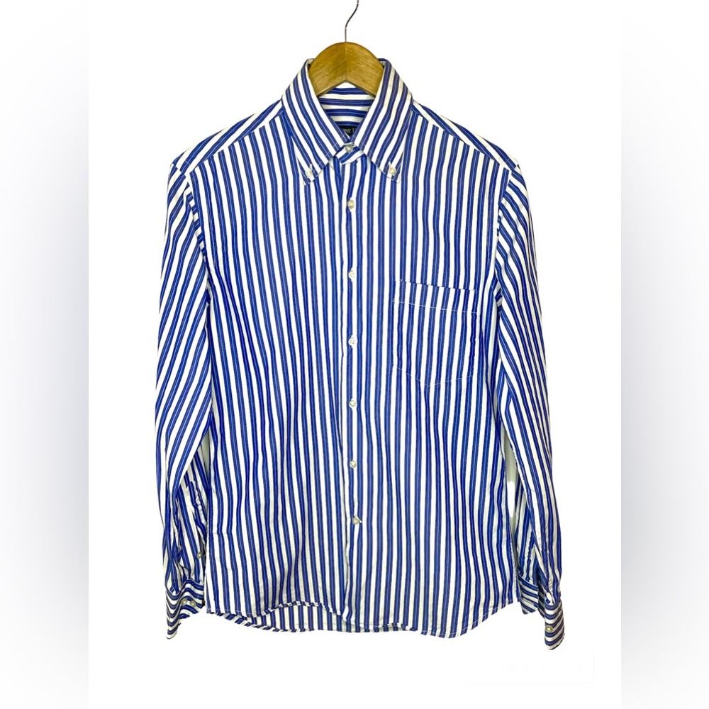 Capone Uomo striped button down shirt, 15.5/39